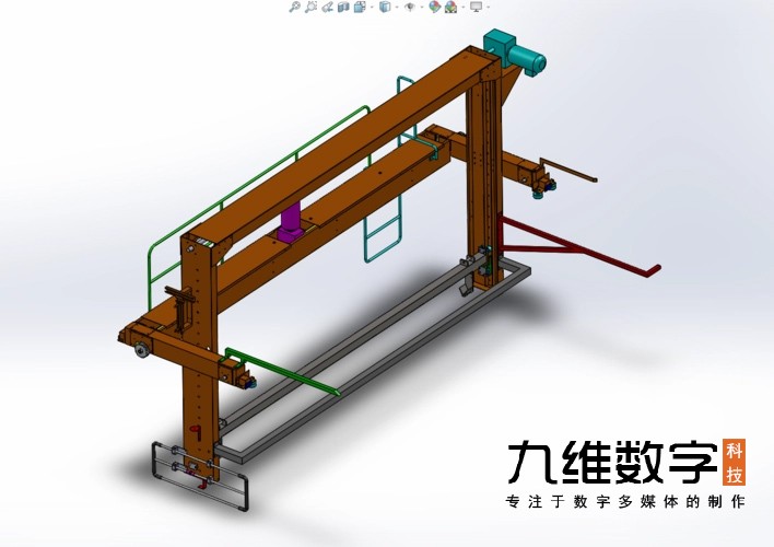 祝贺我司与考古设备生产厂家就考古龙门架式行架装配演示动画签约成功